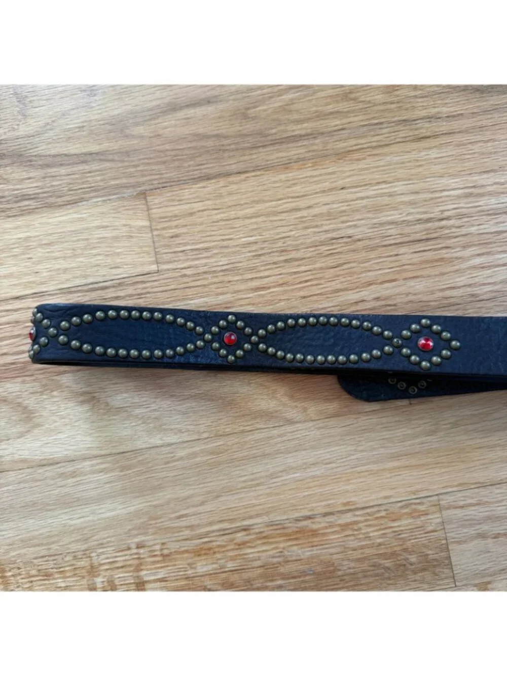 Polo Ralph Lauren Leather Western Studded Belt